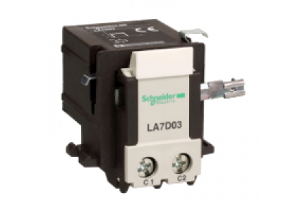 LA7D03B - TeSys LA7D - déclenchement ou réarmement électrique à distance - 24Vcc/ca , Schneider Electric