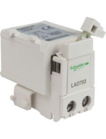 LAD703F - TeSys LA7D - arrêt ou réarmement électrique à distance - 110Vcc/ca , Schneider Electric