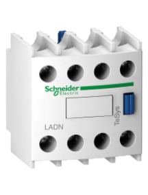TeSys D LADN22 - TeSys D - bloc de contacts auxiliaires - 2F+2O - bornes à vis-étriers , Schneider Electric