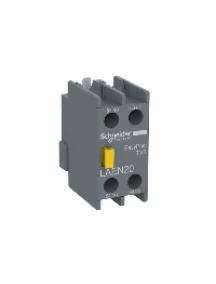 LAEN20 - EasyPact TVS - auxiliary contact block - 2 NO - screw-clamps terminals , Schneider Electric