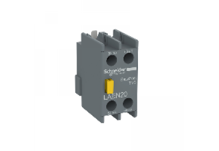 LAEN20 - EasyPact TVS - auxiliary contact block - 2 NO - screw-clamps terminals , Schneider Electric