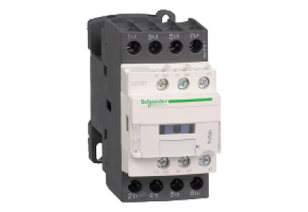 TeSys D LC1DT40BD - TeSys LC1D - contacteur - 4P - AC-1 440V - 40A - bobine 24Vcc , Schneider Electric