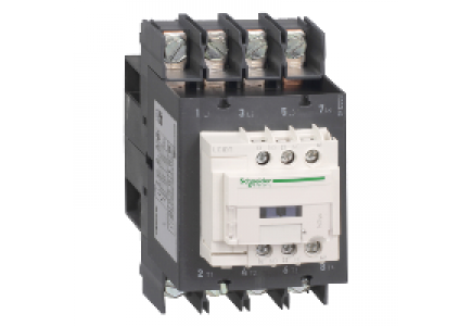 TeSys D LC1DT60A6FE7 - CONT TETRA COSSES FERMEES 4P AC1 415V 60 A BOB 115V CA-50/60HZ , Schneider Electric