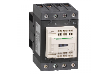 TeSys D LC1DT80A3BD - CONT TETRA EVERLINK 4P AC1 415V 80 A CTRL RESS BOB 24V CC , Schneider Electric