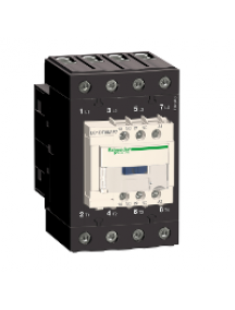 TeSys D LC1DT80AND - TeSys LC1D - contacteur - 4P - AC-3 440V - 80A - bobine 60Vcc , Schneider Electric
