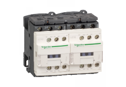TeSys D LC2D18BDV - TeSys LC2D - contacteur inverseur - 3P - AC-3 440V - 18A - bobine 24Vcc , Schneider Electric TeSys D LC2D18BDV - TeSys LC2D - contacteur inverseur - 3P - AC-3 440V - 18A - bobine 24Vcc , Schneider Electric