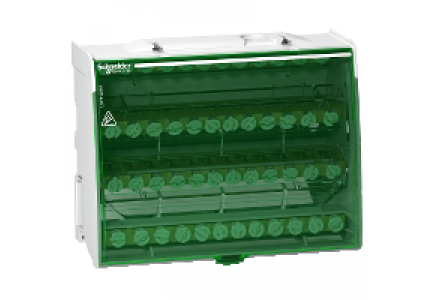Linergy LGY412548 - Linergy DS - répartiteur étagé tétrapolaire - 125A - 4x12 trous , Schneider Electric