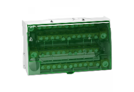 Linergy LGY416048 - Linergy DS - répartiteur étagé tétrapolaire - 160A - 4x12 trous , Schneider Electric