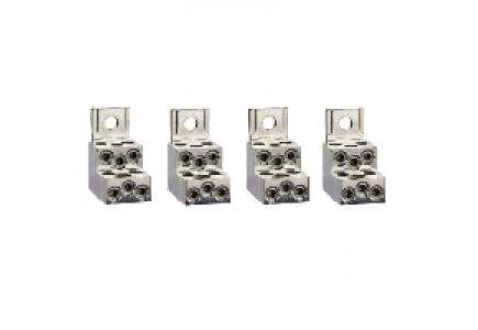 INS250 LV429249 - 4 bornes - pour câbles 6x1.5..35mm² et sépar. phases - pour NSX100-250 INV/INS , Schneider Electric