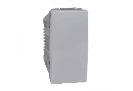 Unica MGU3.105.18 - Unica Blanc permutateur 10 A connexion rapide 1 module , Schneider Electric