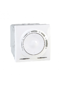 Unica MGU3.501.18 - Unica - thermostat standard - 8A - 2 modules - blanc , Schneider Electric