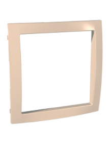 Unica MGU4.000.44 - Unica Colors - decorative frame - 2 m - clip-in - beige , Schneider Electric