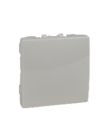 Unica MGU9.866.25 - Unica - blind cover plate for  - 2 m - ivory , Schneider Electric