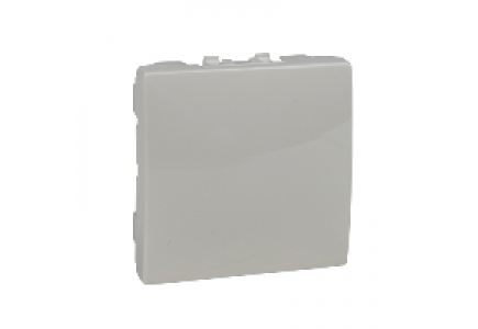 Unica MGU9.866.25 - Unica - blind cover plate for  - 2 m - ivory , Schneider Electric