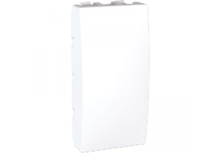 Unica MGU9.868.18 - Unica - blind cover plate for  - 1 m - white , Schneider Electric