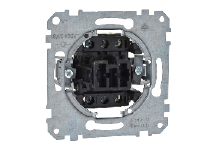 Merten inserts MTN311300 - Rocker switch insert 16 A, one-way, 3-pole, screw terminals , Schneider Electric