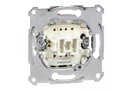 Merten inserts MTN3116-0000 - Aquadesign - mécanisme simple va-et-vient - 10AX/250Vca - connexion rapide , Schneider Electric