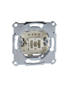 Merten inserts MTN3150-0000 - Push-button insrt make contact 1 pole, flush-mntd, 10 A, AC 250 V, screwl. term. , Schneider Electric
