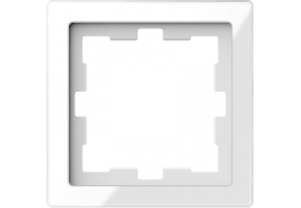 MTN4010-6520 - KNX - Cadre de finition pour écran Multitouch Pro - verre blanc , Schneider Electric
