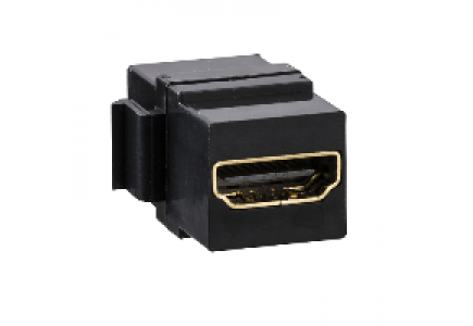 Merten MTN4583-0001 - Merten connecteur Keystone HDMI pour support adaptateur Keystone MTN4580-0001 , Schneider Electric