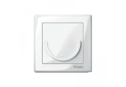 CONNECT MTN508119 - CONNECT radio push-button, Move, polar white, glossy, System M , Schneider Electric