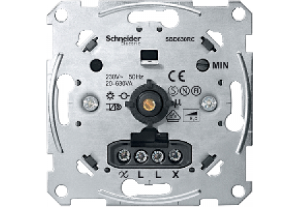 Merten inserts MTN5137-0000 - Systeme M - variateur rotatif - pour charges C - 20-630W , Schneider Electric