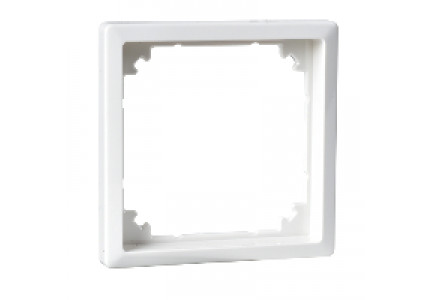 Merten Antique MTN518419 - Adaptateur M-Plan pour plaque Artec, blanc brillant , Schneider Electric