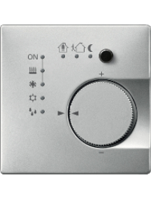 KNX MTN616946 - KNX Artec - contrôleur de température - acier , Schneider Electric