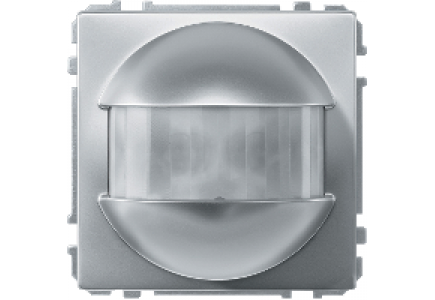 KNX MTN631860 - KNX Artec - détecteur de mouvement standard - aluminium brillant , Schneider Electric