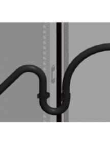 NSYCPTS17 - Spacial SM - support tube passe-câbles - Ø18mm , Schneider Electric
