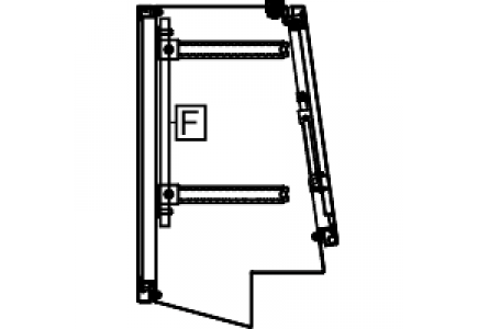 NSYMR64 - Spacial - châssis perforé Telequick - acier - pour coffret H=600xL=400mm , Schneider Electric NSYMR64 - Spacial - châssis perforé Telequick - acier - pour coffret H=600xL=400mm , Schneider Electric