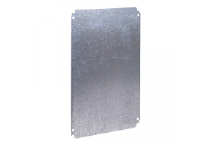NSYPMM105 - Thalassa PLA - châssis plein - acier galvanisé - pour armoire H=1000xL=500mm , Schneider Electric