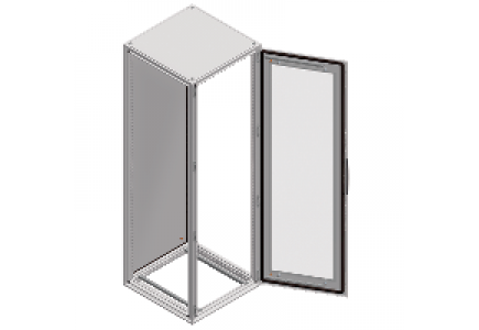 NSYSF20860T - Spacial SF - cellule - 1 porte transparente - assemblé - 2000x800x600mm , Schneider Electric