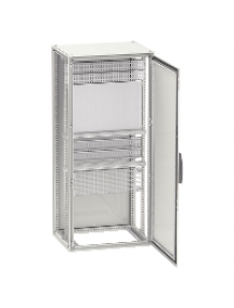 NSYSFD126T - Spacial - porte vitrée pour cellule Spacial SF & armoire SM - H=1200xL=600mm , Schneider Electric