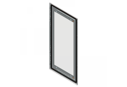 NSYSFD128T - Spacial - porte vitrée pour cellule Spacial SF & armoire SM - H=1200xL=800mm , Schneider Electric