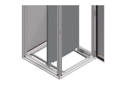 NSYSMPS6 - Spacial SF - jeu de 2 glissières de guidage - châssis plein SF P600mm , Schneider Electric