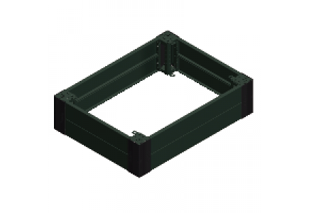 NSYSPF10100 - Spacial SF/SM - socle frontal - 100x1000mm , Schneider Electric