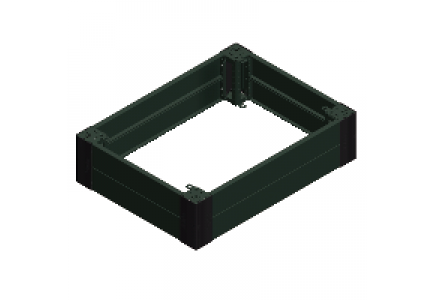 NSYSPF3100 - Spacial SF/SM - socle frontal - 100x300mm , Schneider Electric
