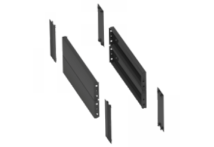 NSYSPS3200 - Spacial SF/SM - jeu 4 trappes latérales pour socle 200x300mm , Schneider Electric