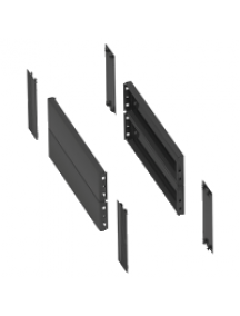 NSYSPS5200SD - Spacial SD - jeu 4 trappes latérales - pour socle 200x500mm , Schneider Electric