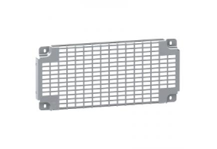 NSYSTMP22100 - Spacial - grille perforé Telequick- acier - H=225mm pour cellule L=1000mm , Schneider Electric