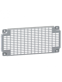 NSYSTMP4560 - Spacial - grille perforé Telequick- acier - H=450mm pour cellule L=600mm , Schneider Electric