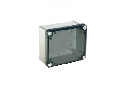 NSYTBP16128T - Thalassa - boîte industrielle - transparente - 164x121x87mm - PC , Schneider Electric
