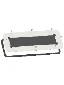 NSYTLDME - Spacial - plaque passe-câbles FlexiCable - pour coffret S3D - acier - 345x130mm , Schneider Electric
