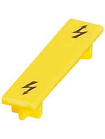 Linergy NSYTRACS10 - Capot avertissement - pour bornes vise 10mm² - jaune , Schneider Electric
