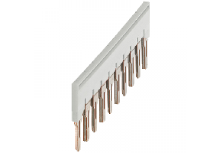 Linergy NSYTRAL610GR - Pont enfichable - 10 points - pour bornes 6mm² - gris , Schneider Electric