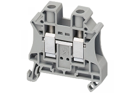 Linergy NSYTRV102 - Borne à vis - passant - 2 points - 10mm² - gris , Schneider Electric