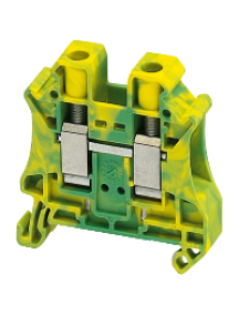 Linergy NSYTRV102PE - Borne à vis - pour conducteur de protection - 2 points - 10mm² - vert/jaune , Schneider Electric