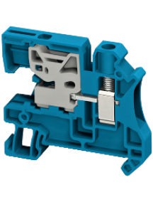 Linergy NSYTRV62NE - Borne à vis pour conduct. neutre - sectionneur sans vis - 2 pts - 6(10)mm²- bleu , Schneider Electric