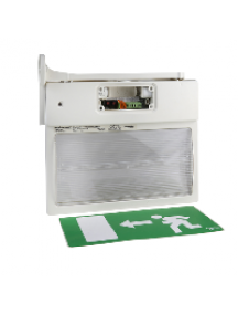 OVA34757E - Astro Guida - emergency exit sign - addressable - maintained - 1 h , Schneider Electric